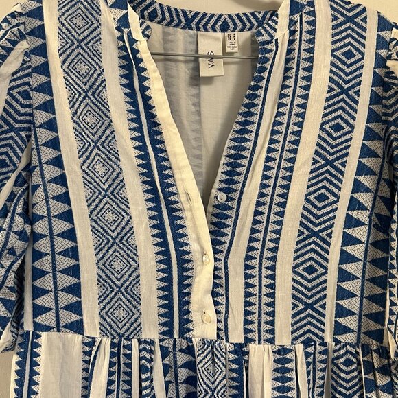 YAS Yasanine midi dress sz S - Picture 9 of 10